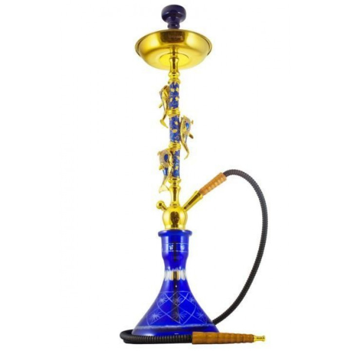 Кальян PHARAON PREMIUM X163 BLUE GOLD 79см Фараон