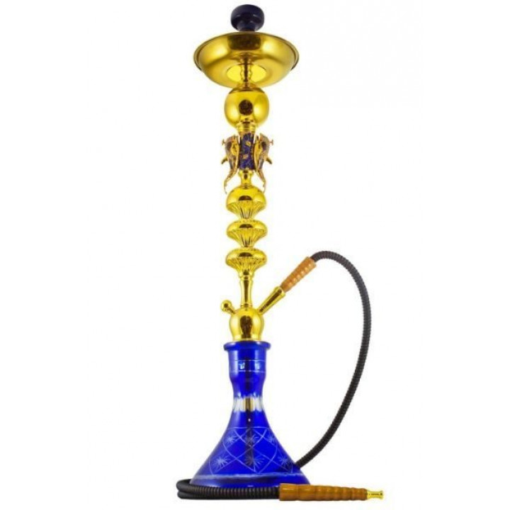 Кальян PHARAON PREMIUM X164 BLUE GOLD 84см Фараон