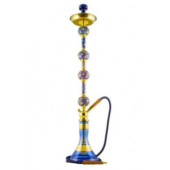 Кальян PHARAON PREMIUM X118 BLUE GOLD 105см Фараон