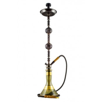Кальян PHARAON PREMIUM X114-1 BLACK SILVER 100см Фараон