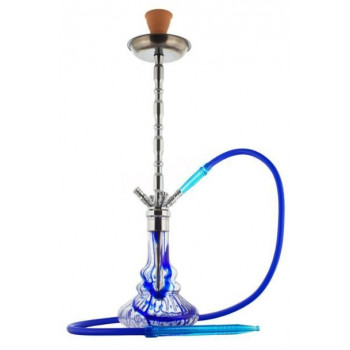 Кальян PHARAON 2011-1 SILVER BLUE 85см Фараон