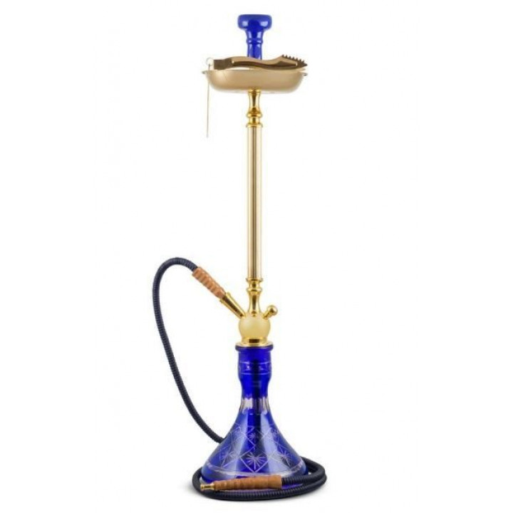 Кальян PHARAON PREMIUM M101 BLUE GOLD 80см Фараон