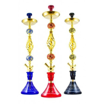 Кальян PHARAON PREMIUM M119 GOLD RED 91см Фараон