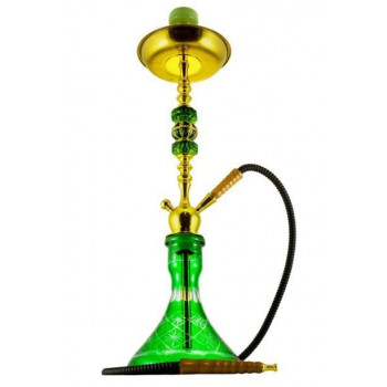 Кальян PHARAON PREMIUM X1007 GREEN GOLD 70см Фараон