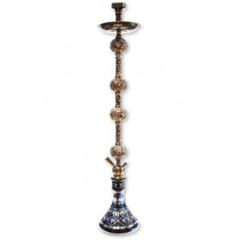 Кальян PHARAON PREMIUM X118 BLACK SILVER 101см Фараон