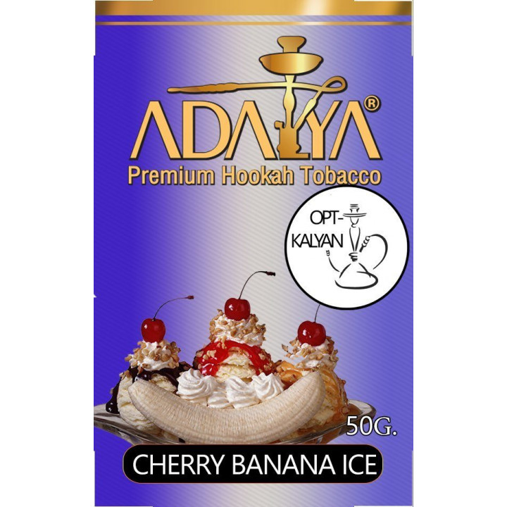 Adalya Cherry Banana Ice Вишня Банан Лед табак оптом 50 Грамм