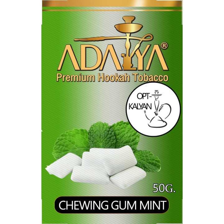 Adalya Chewing Gum Mint Мятная жвачка оптом 50 Грамм