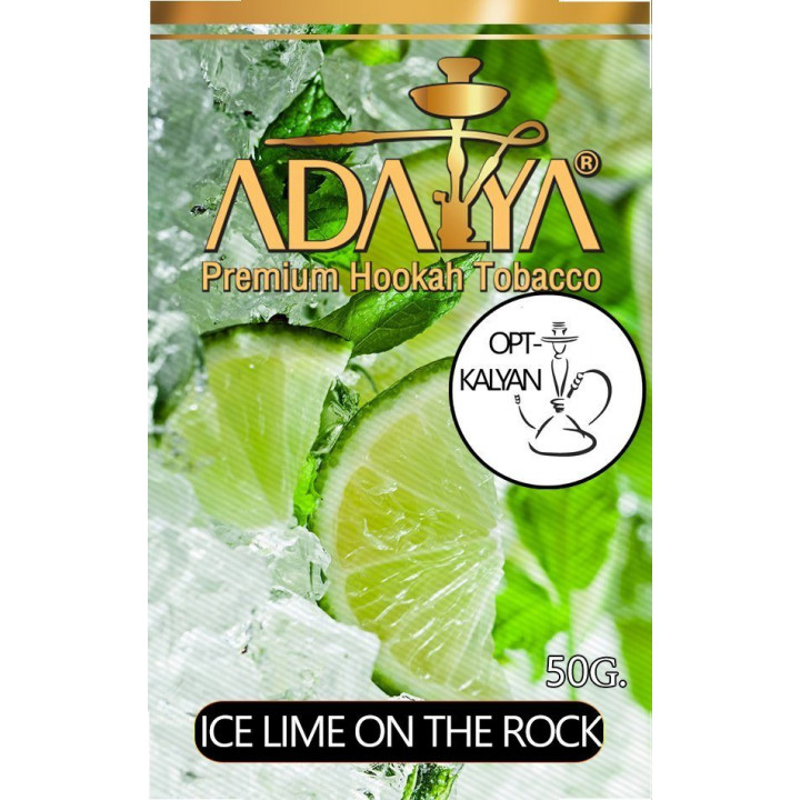 Adalya Ice Lime On The Rocks Ледяной лайм на скалах табак оптом 50 Грамм