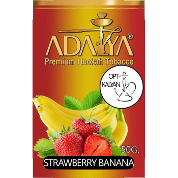 Adalya Strawberry Banana Клубника-Банан табак оптом 50 Грамм
