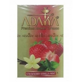 Adalya Strawberry Vanilla Mint Клубника Ваниль С Мятой табак оптом 50 Грамм