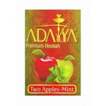 Adalya Two Apples Mint Два яблока с мятой табак оптом 50 Грамм