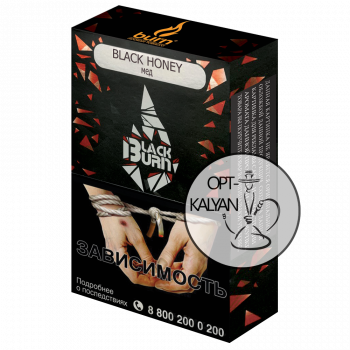 Burn black - Black honey- мед 100гр
