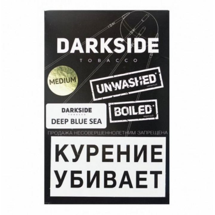 Табак Dark Side Медиум со вкусом Deep Blue Sea Напиток Байкал 100 г