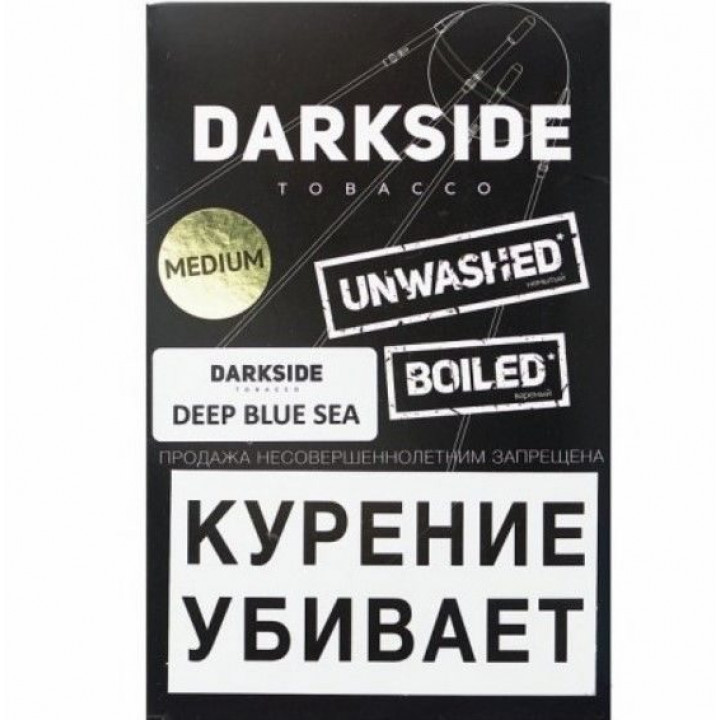 Табак Dark Side Медиум со вкусом Deep Blue Sea Напиток Байкал 250 г
