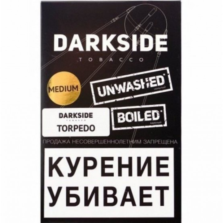 Табак Dark Side Медиум со вкусом Torpedo Арбуз-дыня 250 г