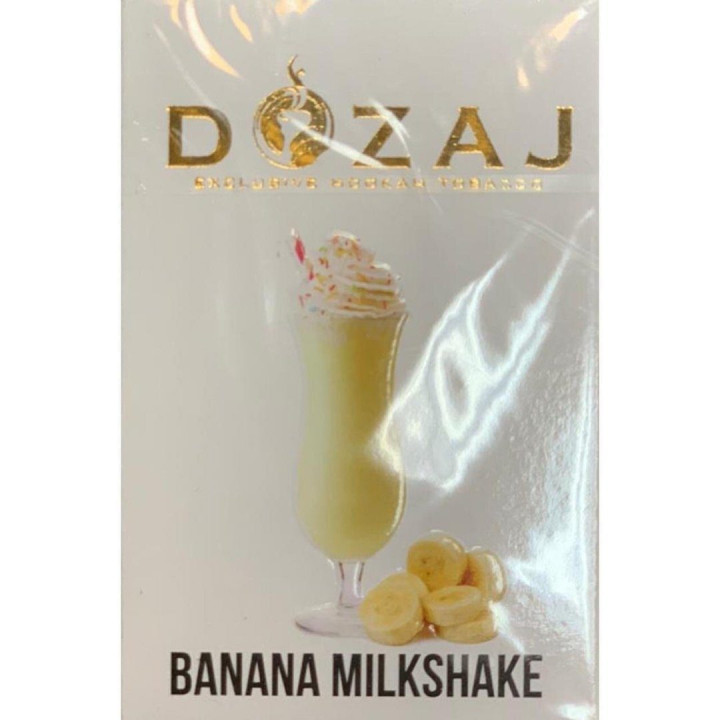 Табак DOZAG "BANANA MILKSHAKE" (Банановый молочный коктейль) 50g