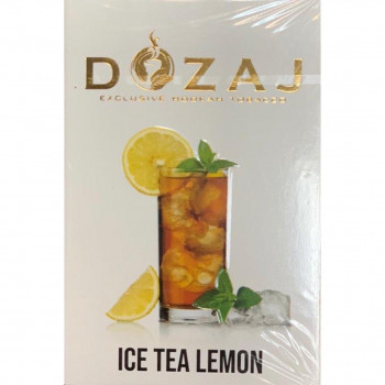 Табак DOZAG "ICE TEA LEMON" (Ледяной чай с лимоном) 50g