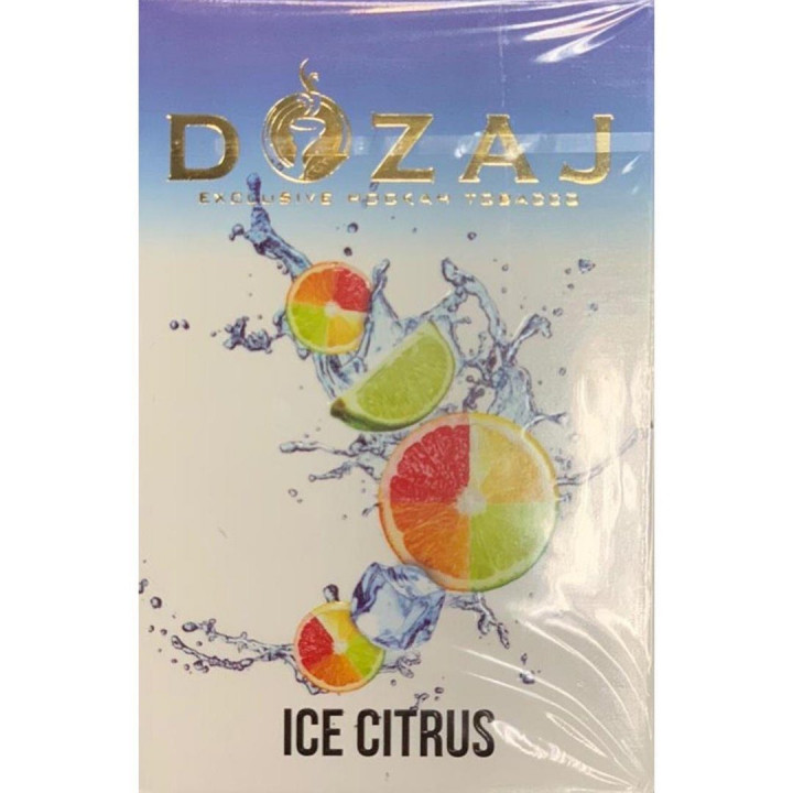 Табак DOZAJ "ICE CITRUS" (Лёд цитрус) 50 g