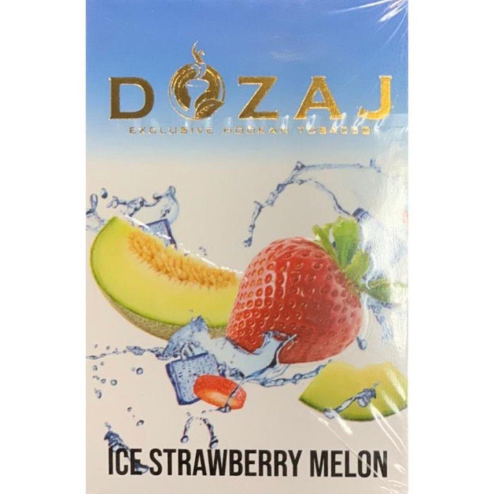 Табак DOZAJ "ICE STRAWBERRY MELON" (Лёд клубника дыня) 50 g