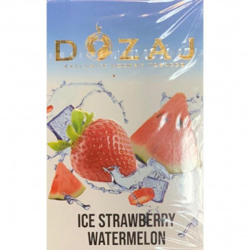 Табак DOZAJ "ICE STRAWBERRY WATERMELON" (Лёд клубника арбуз) 50 g