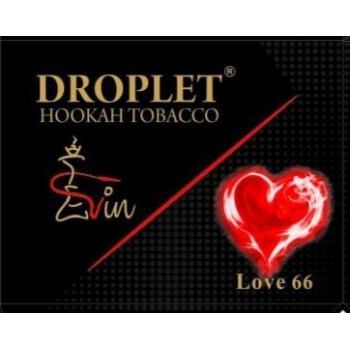 Табак DROPLET  "LOVE 66"  (Любовь 66) 50 g
