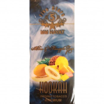 Табак FIVE STARS "Melon peneappl gum" (Жвачка ананас с дыней) 50 g
