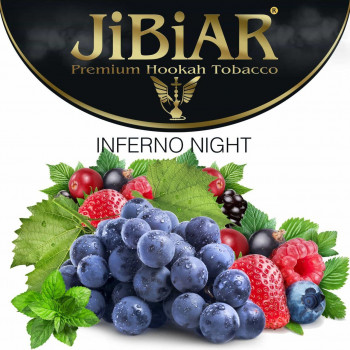 Табак JiBiAR "Inferno Night" (Адская Ночь)  100 g
