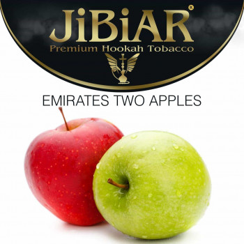 Табак Jibiar  "Emirates Two Apple" (Эмиратское Двойное Яблоко) 100 g