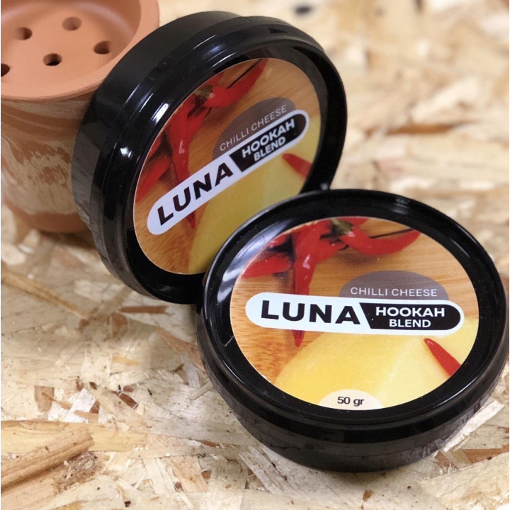 Табак LUNA HOOKAH BLEND "Chilli cheese" (Сыр чили) 50g