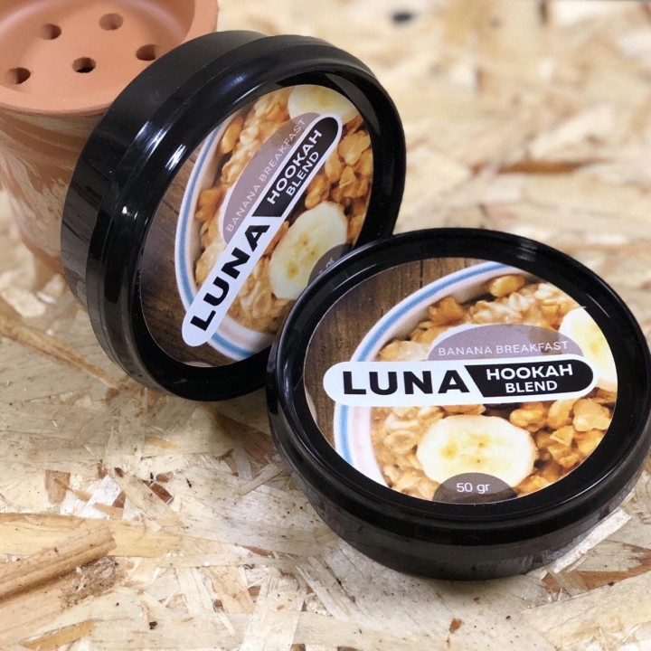Табак LUNA HOOKAH BLEND "Banana breakfast" (Банановый завтрак) 50g