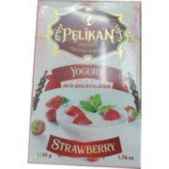 Табак Pelikan Yoghurt Strawberry - клубничный йогурт 50 гр