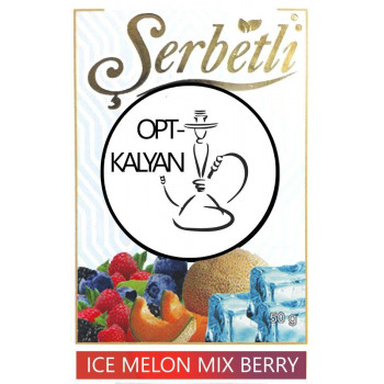 Табак Serbetli ice melon mix berry " лед дыня микс ягоды" оптом 50 гр