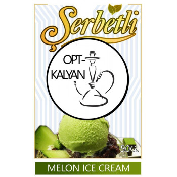 Табак Serbetli  melon ice cream "Лед дыня крем" оптом 50 гр