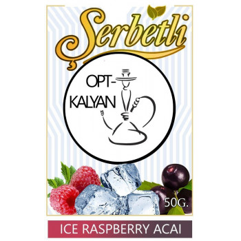 Табак Serbetli ice raspberry acai " лед малина асаи" оптом 50 гр