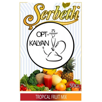 Табак Serbet Tropical fruit mix "Тропическая фруктовая смесь"  50 g