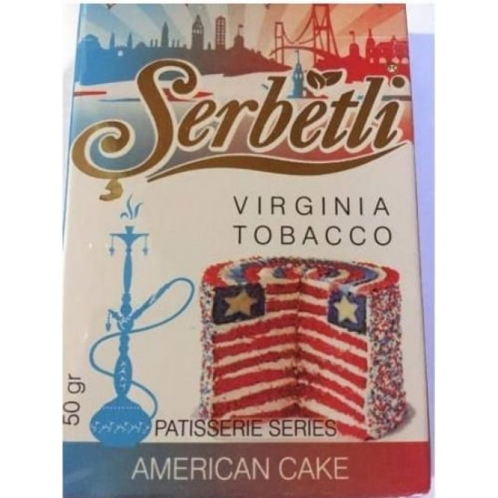 Табак Serbetli American Cake Американский Пирог оптом 50 г
