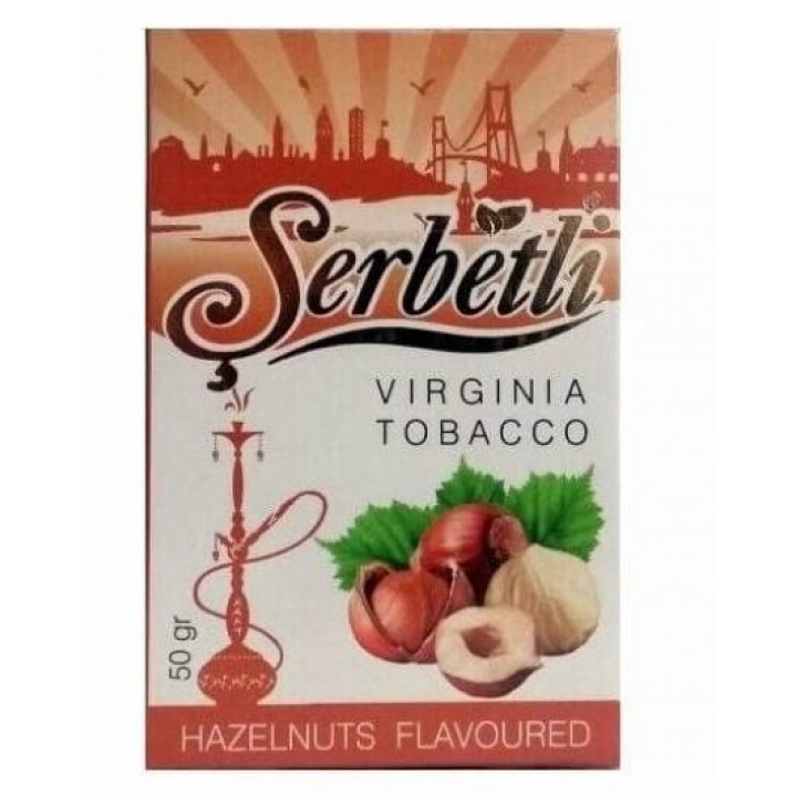 Табак Serbetli Hazelnuts Лесные Орехи оптом 50 г