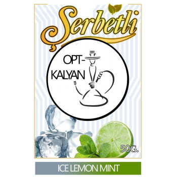 Табак Serbetli Ice Lemon Mint Ледяной Лимон С Мятой оптом 50 г
