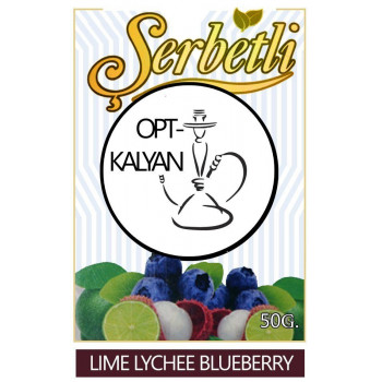 Табак Serbetli Lime Lychee Blueberry Лайм Личи С Черникой оптом 50 г