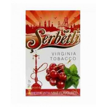 Табак Serbetli Вишня С Мятой Cherry With Mint оптом 50 г