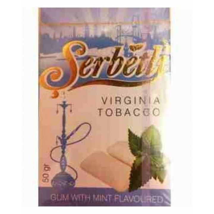 Табак Serbetli Жвачка С Мятой Gum With Mint оптом 50 г