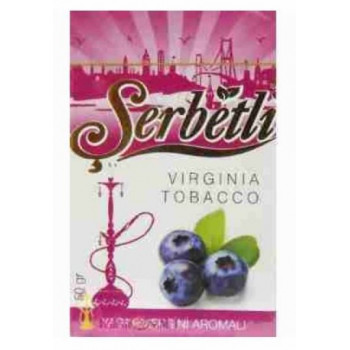 Табак Serbetli Черника С Мятой Blueberry Mint оптом 50 г
