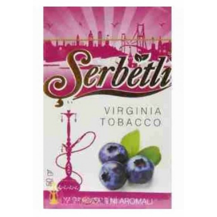 Табак Serbetli Черника С Мятой Blueberry Mint оптом 50 г