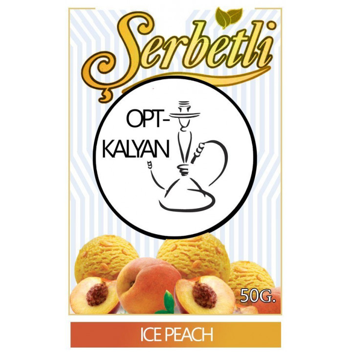 Табак Serbetli Ice Peach "Ледяной персик" 50 g