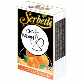 ТАБАК SERBETLI (PREMIUM) "Ice Bodrum Tangerine" (Мандарин с ментолом) 50гр