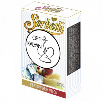 ТАБАК SERBETLI (PREMIUM)  " Ice Strawberry Melon" (Клубника и Дыня со льдом)50гр