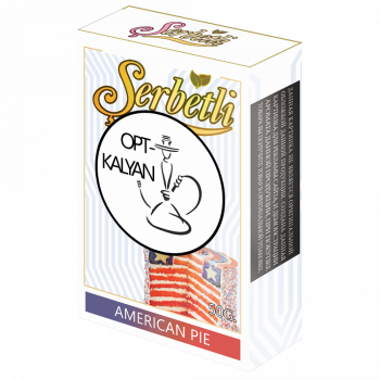 ТАБАК SERBETLI (PREMIUM)  "American Pie" (Американский пирог) 50гр
