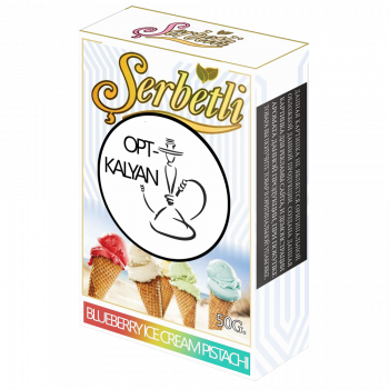 ТАБАК SERBETLI (PREMIUM)  "Blueberry Ice Cream Pistachio" (Чернично-фисташковое мороженое) 50гр