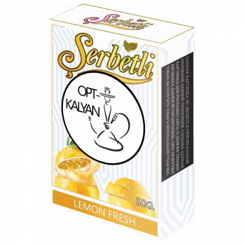 ТАБАК SERBETLI (PREMIUM)  "Lemon Fresh" (Освежающий лимон)  50гр