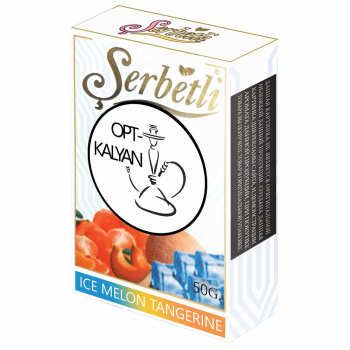 ТАБАК SERBETLI (PREMIUM) "Ice Melon" Tangerine (Лед, дыня, мандарин) 50гр